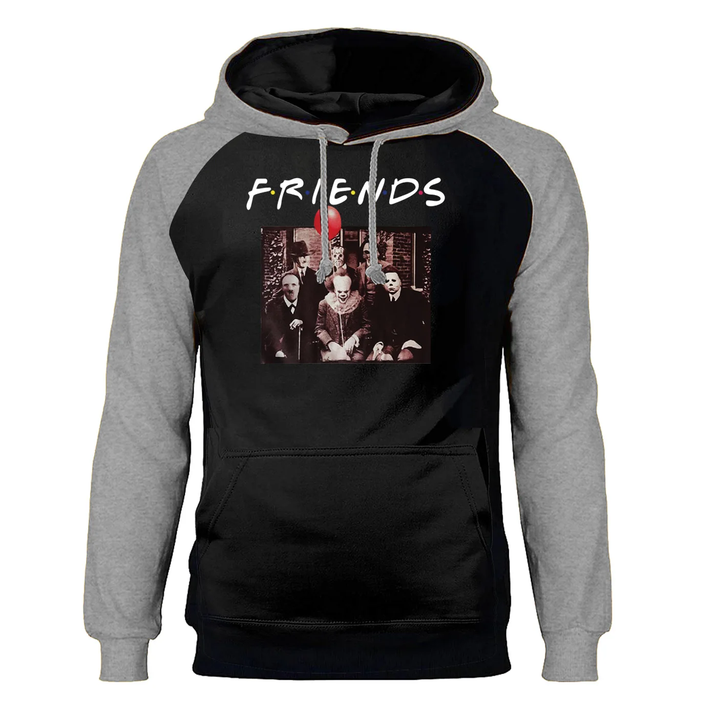 Ужасы друзья пеннивайз Майкл Майерс Джейсон вурхи толстовки мужские реглан с