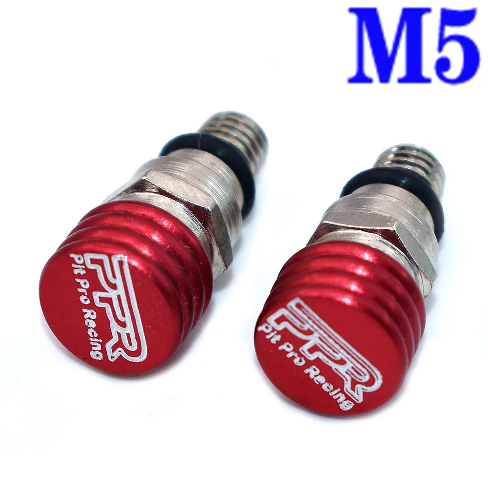 

M4/M5 водонепроницаемый спускной клапан передней вилки рельефный клапан подходит для CRF YZF KXF спускной клапан вилки из нержавеющей стали