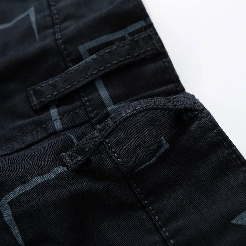 Мужские хлопковые шорты-карго в стиле милитари повседневные летние длиной до