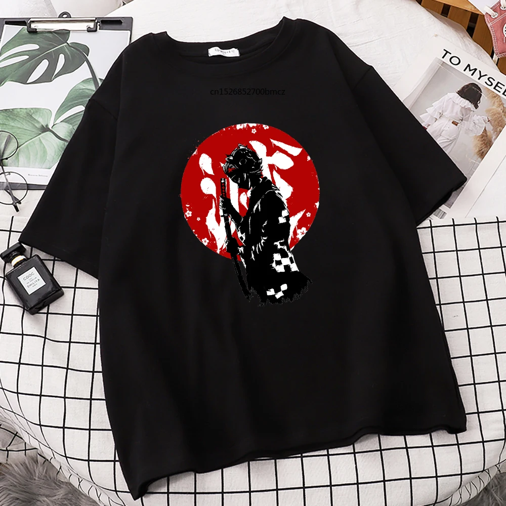 

2021 Summer Demon Slayer Anime Printing Womens T-Shirts Sport Crewneck Tshirt Loose T-Shirt Fashion Breathable Clothes