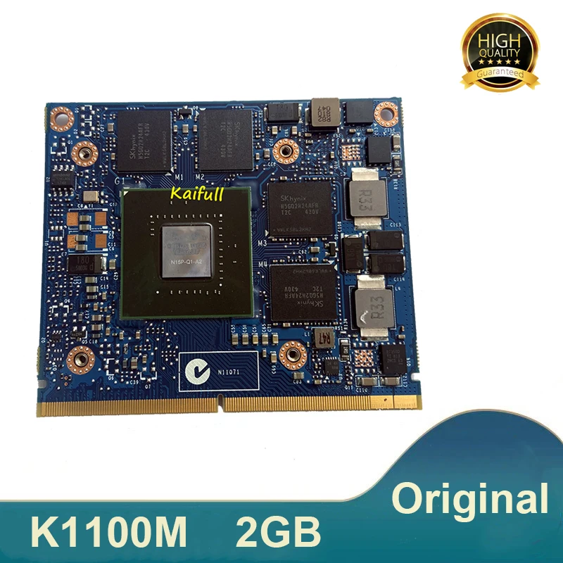 Оригинальная видеокарта K1100M K 1100M VGA для ноутбука HP Elitebook ZBOOK 15 Dell M4600 M4700 M4800 быстрая