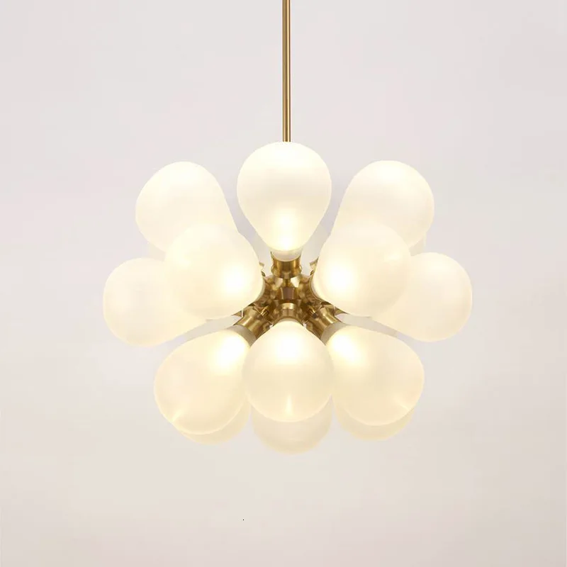 

vintage glass ball cottage living decor kitchen chandeliers ventilador de techo nordic decoration home hanglampen