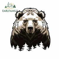 earlfamily 13cm for the bear car bumper window stickers repair decal vinyl car wrap motorcycle sunscreen decoration