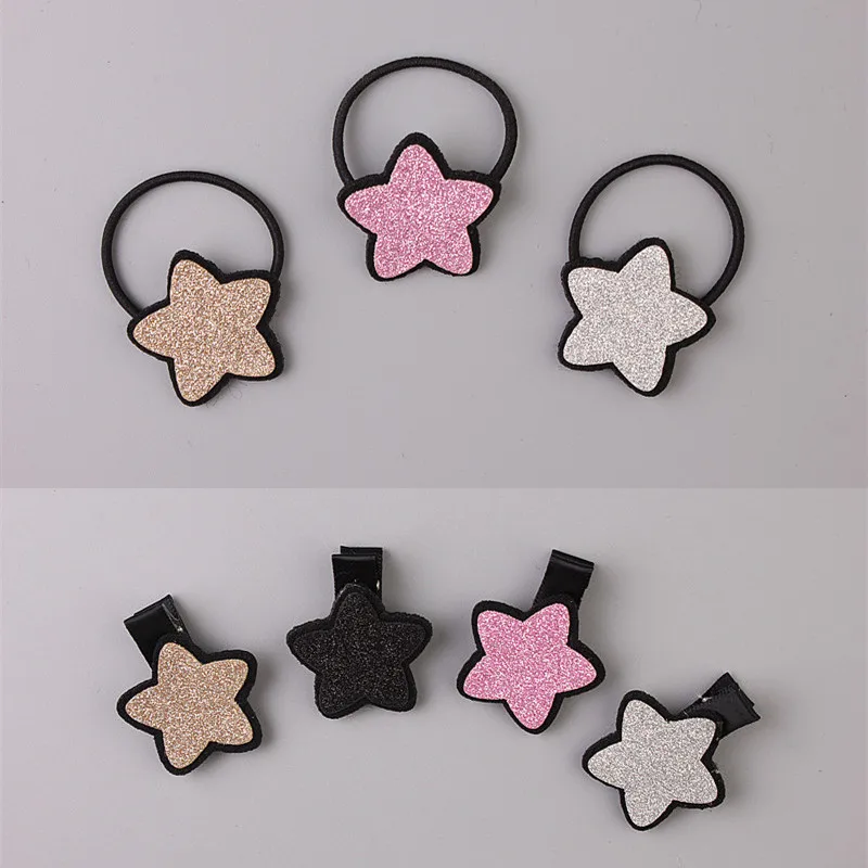 Bandas el&aacute;sticas de goma para el pelo para ni&ntilde;a y ni&ntilde;o, accesorios para el cabello de colores variados, con flores, adorables-2