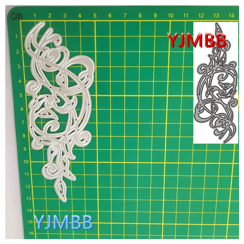

YJMBB New Beautiful Vine Leaves And Flowers #1 Metal Cutting Mould Scrapbook Album Paper DIY Card Craft Embossing Die Cutting