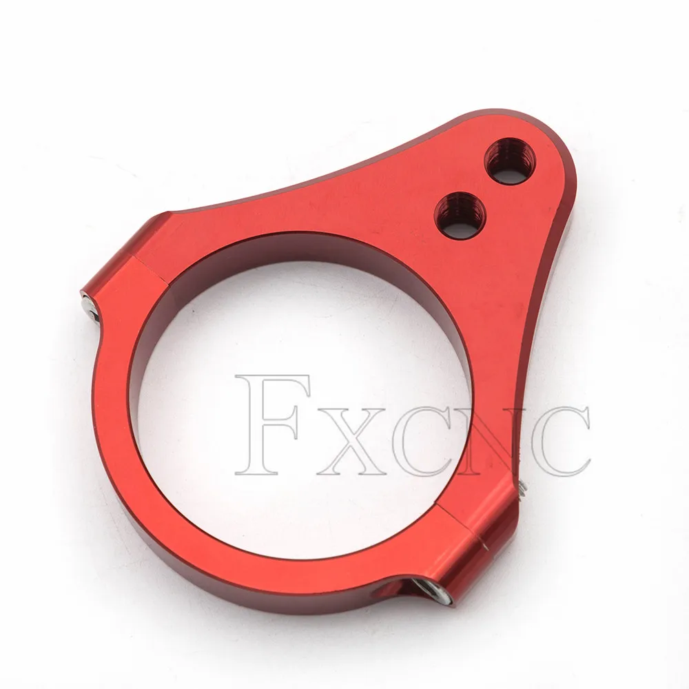 Универсальный алюминиевый зажим для рулевого демпфера 27-50 51 52 53 54 55 56 57 58 60 мм CNC