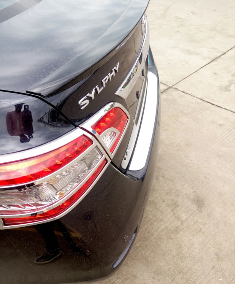 Задний спойлер для Nissan Sylphy Sentra 2012-2015 направляющая багажника праймер высокого