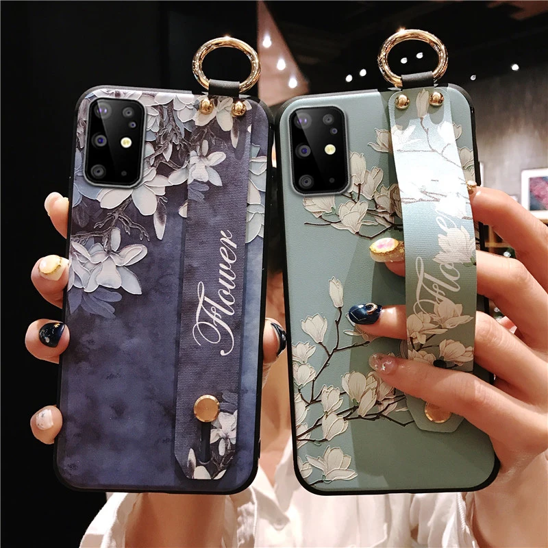 Чехол для телефона с розочкой Samsung Note 10 8 9 S8 S9 S10 S20 Plus A30S A10 A71 A30 A40 A50 A51 A70 чехол на