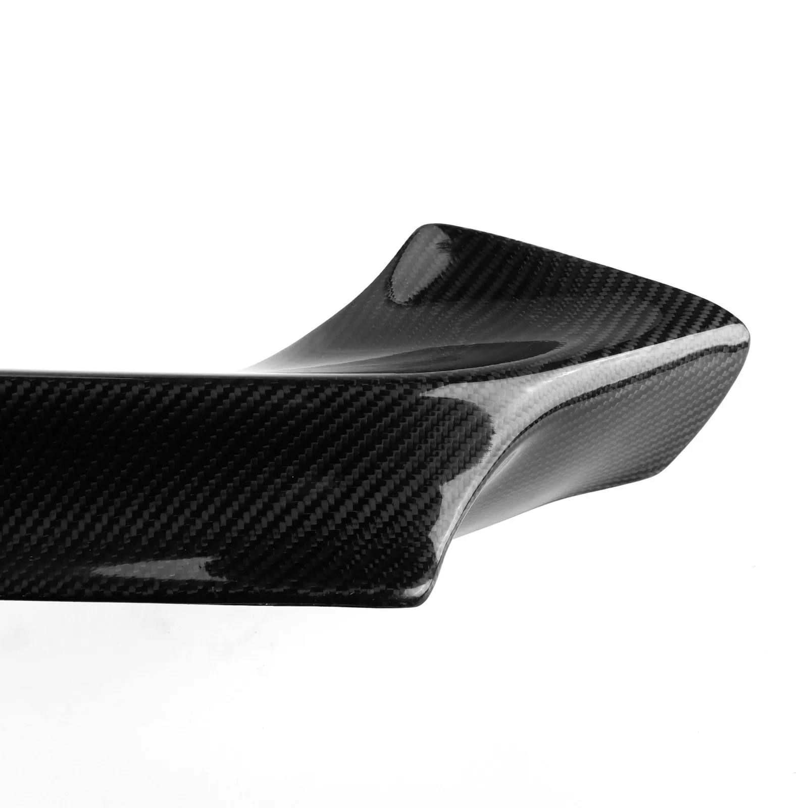 Пара разделителей переднего бампера TAIHONGYU из настоящего углеродного волокна