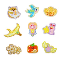pretty bird animal planet things iron on patches for clothing embroidery sewing badge stripe on clothes cute diy sequin applique