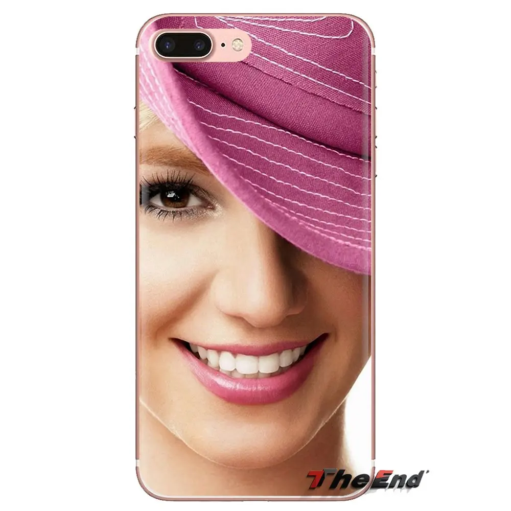 Soft Transparent Shell Covers For Samsung Galaxy J1 J2 J3 J4 J5 J6 J7 J8 Plus 2018 Prime 2015 2016 2017 Music Britney spears |
