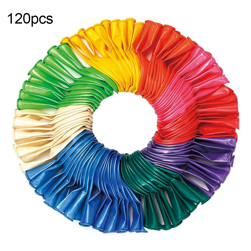 

120pcs Colorful Latex Balloons Birthday Party Decorations Adult Wedding Decorations Helium Globos Ballon Baby Shower Supplies