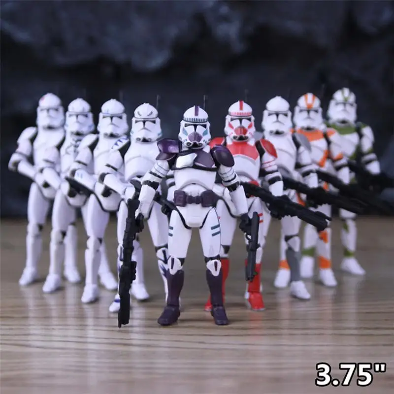

3.75inch star wars Mandalorian Storm soldier anime actie & toy figures model toys for children Free shipping