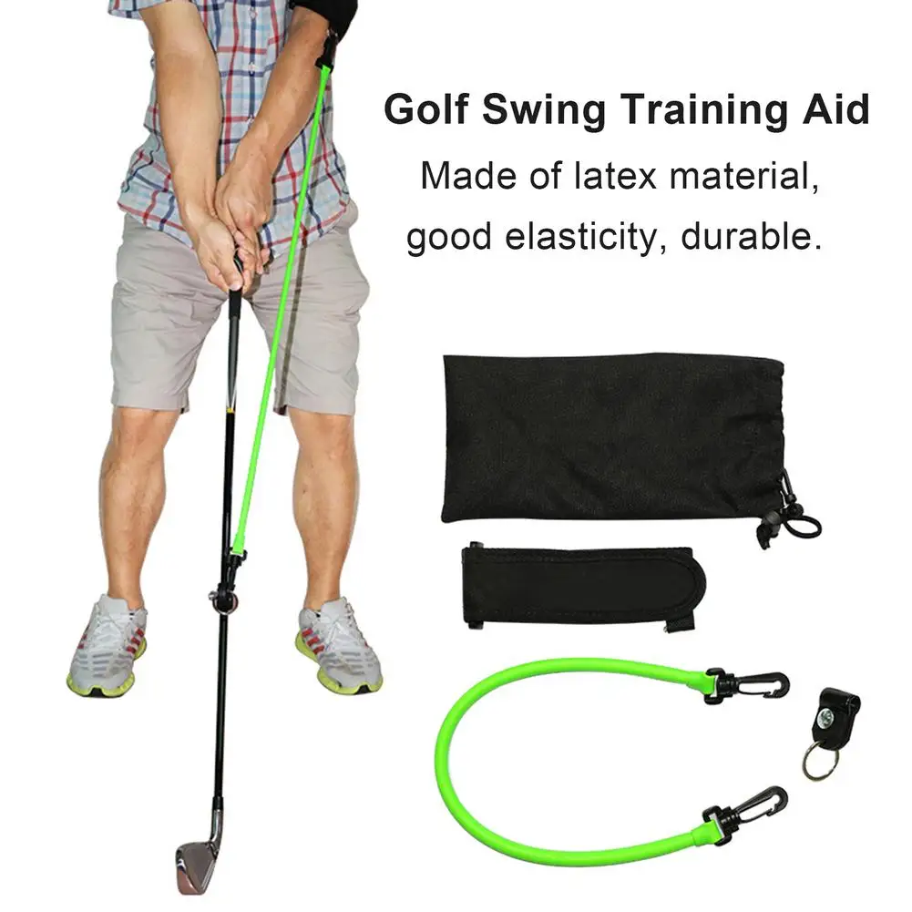 

Помощь при тренировке для игры в гольф, Корректор осанки, выдвижной тренажер, эластичная тренировочная веревка, товары для гольфа