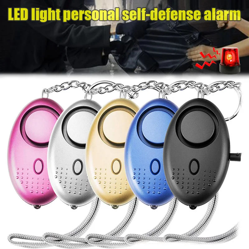 130 дБ Личная охранная сигнализация брелок самообороны электронное устройство
