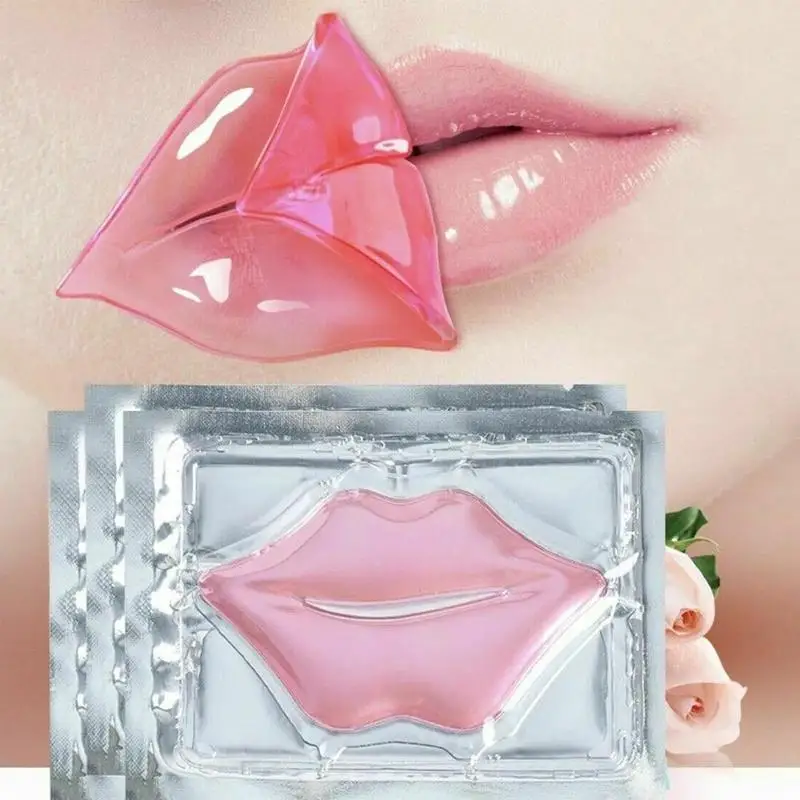 

Collagen Crystal Lip Mask Patches Hydrating Patches Repair Lines Lip Plumper Anti Lips Mask for Lip Enhancement Gel Pad