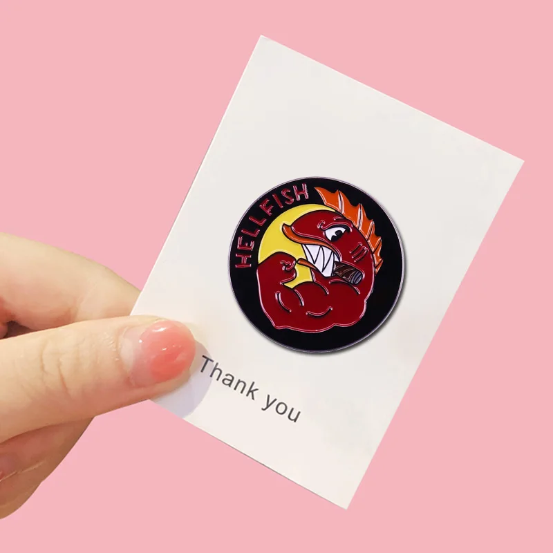 Логотип Гомера грампа Абэ отряд войны хеллэнд пин комикс Ww2 военный аксессуар для