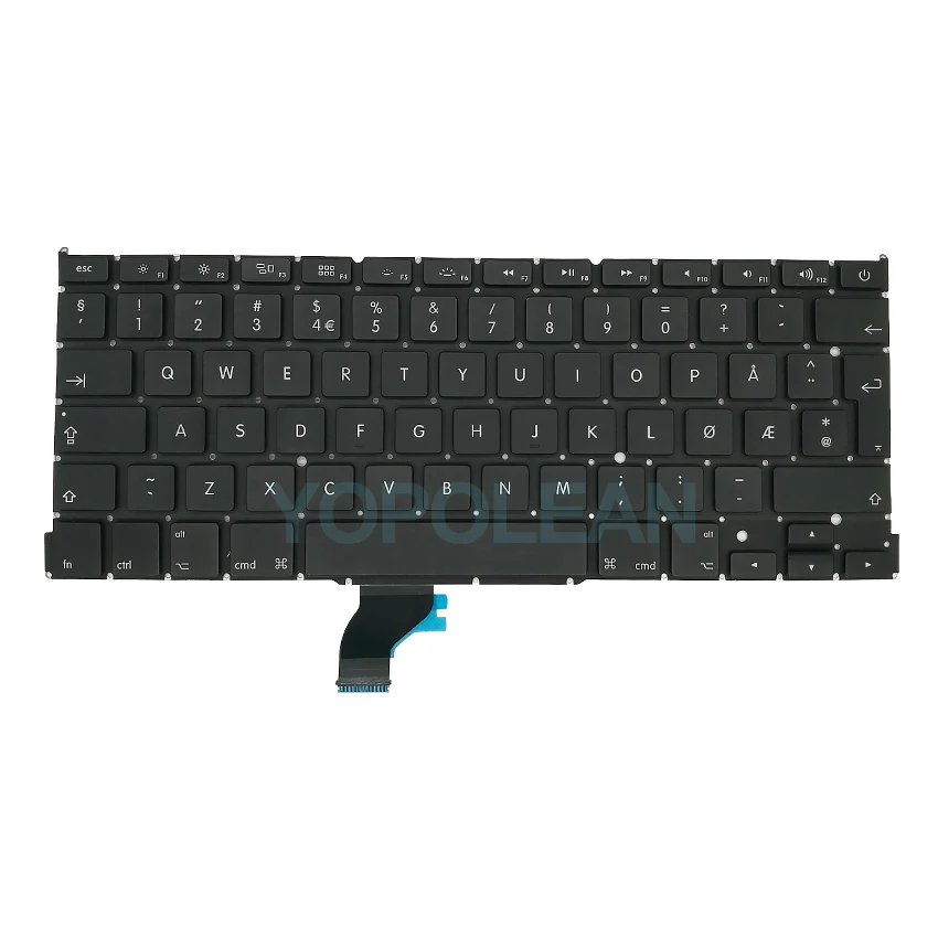 Клавиатура A1502 для Macbook Pro Retina 13 дюймов норвежская раскладка клавиатура 2013 2014 2015