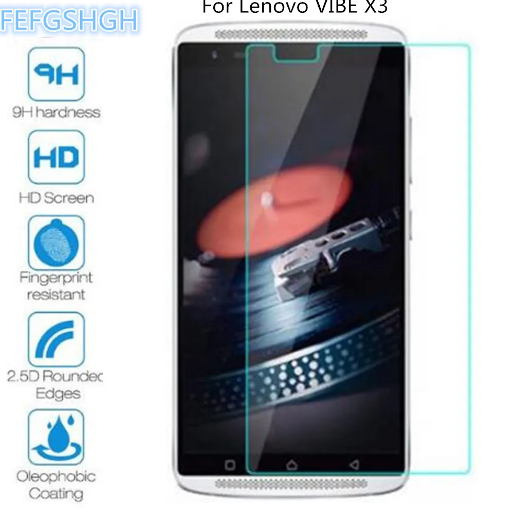 9H 2.5D для Lenovo VIBE X3 Защита экрана X3a40 X3c50 X3c70 Закаленное стекло Защитная