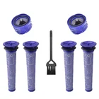 Предварительно фильтры + пост-замена фильтров для Dyson V6 DC59 DC62 AnimalPro + беспроводные пылесосы Hepa фильтр аксессуары