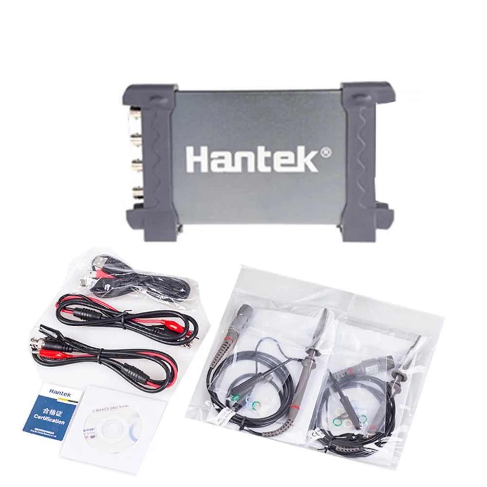 Осциллограф Hantek6074BC с 4 канальным USB осциллографом|usb test|usb gunoscilloscope owon |