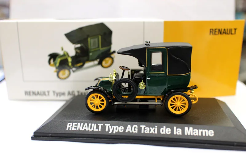 

Новые модели масштаба 1/43 Тип AG такси де ла марн литая сплава автомобиля подарок для коллекции