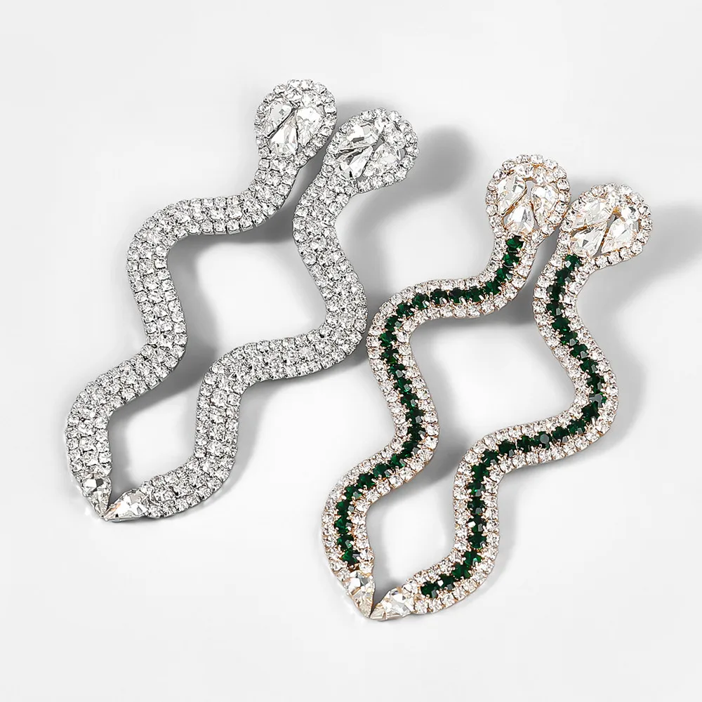 Новинка 2022 зеленые серьги-подвески сексуальные длинные висячие серьги ювелирные