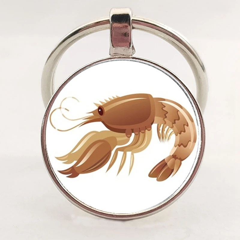 Новый очаровательный брелок-Дельфин с морскими животными моллюсков рыб выпуклое