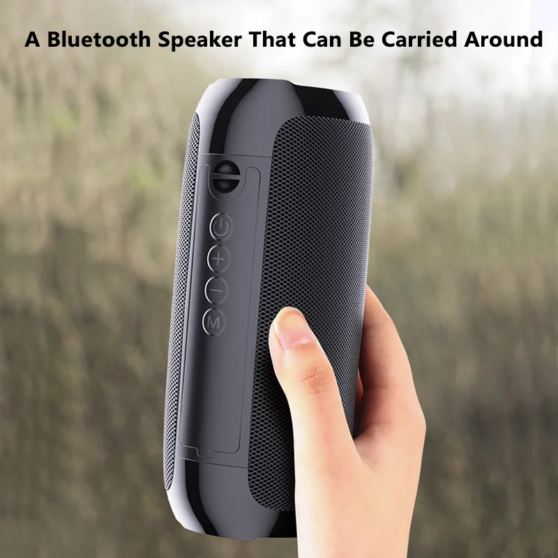 Портативная Водонепроницаемая bluetooth колонка уличный сабвуфер бас Беспроводная