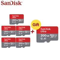 sandisk flash card 200gb memory card 128gb c10 a1 u1 micro sdxc sdhc card 64gb tf card high 32gb 51