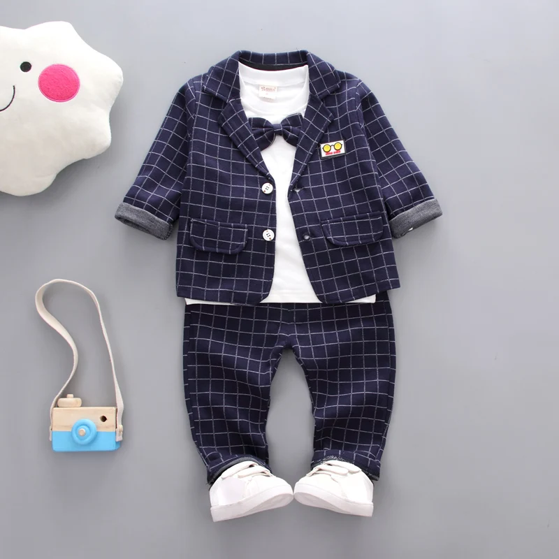 3 шт. детский костюм-блейзер для мальчиков |