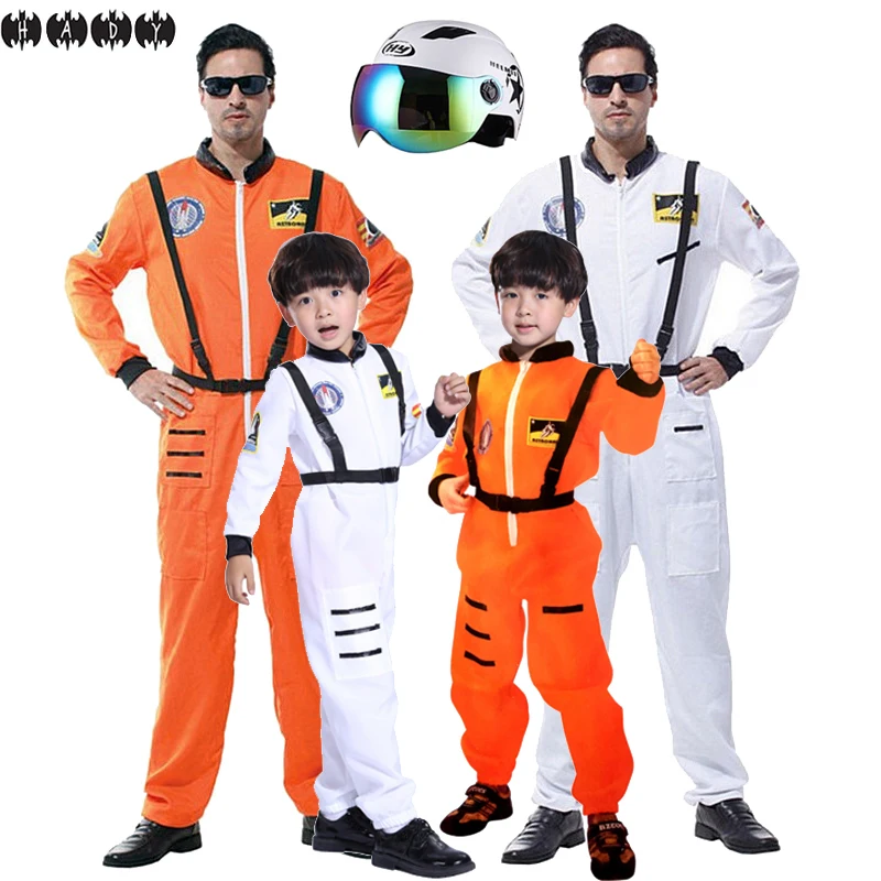Для малышей и детей постарше взрослый костюм космонавта космический Костюм
