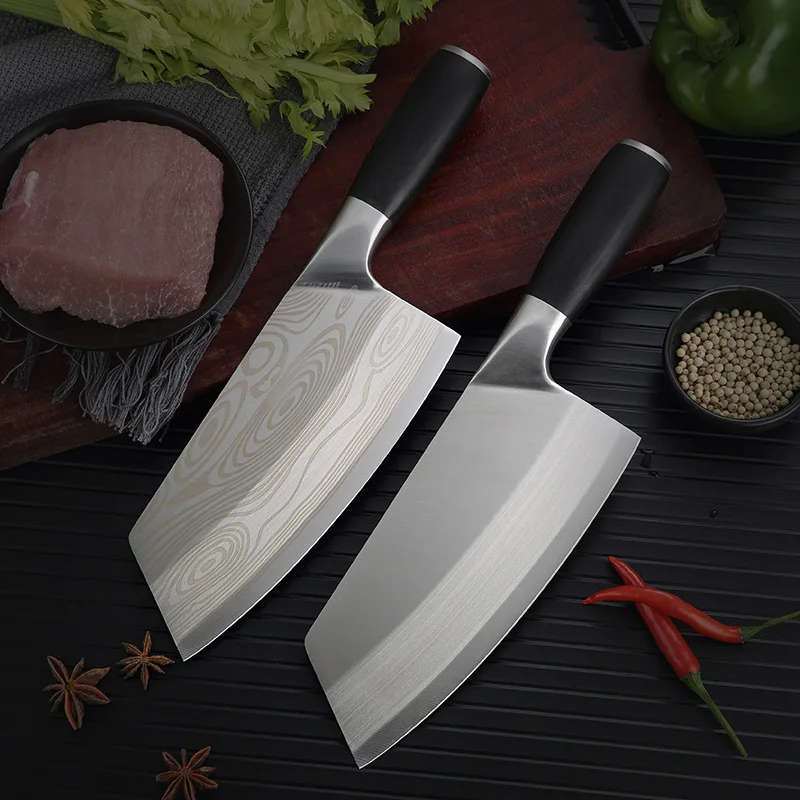 

Кухонный зеркальный кухонный нож из нержавеющей стали, острые ножи шеф-повара для нарезки мяса, Дамасские Ножи