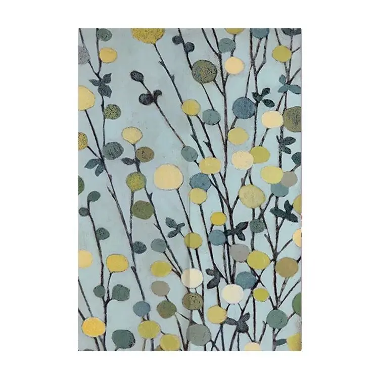 Светонепроницаемые шторы для гостиной пасторальная штора японская свежая -