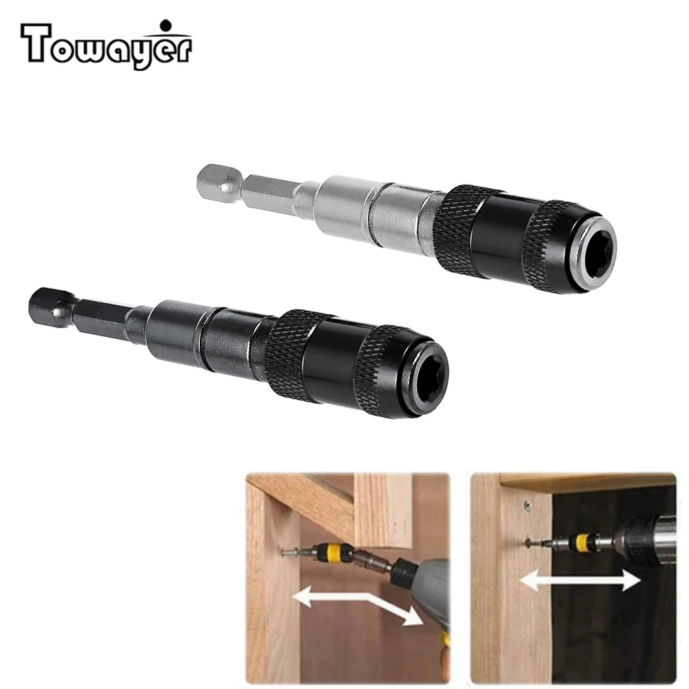 

1/4 "Hex Magnetic Screw Drill Tip Drill Screw Tool Durable Locking Bit Quick Change Holder Drive Guide Drill Bit Extensions Bit