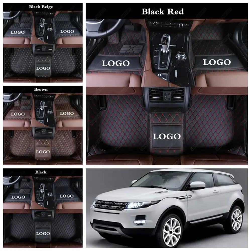 Автомобильные коврики для Land Rover Range Velar LR2 LR3 LR4 Discovery Freelander Evoque автомобильные ног