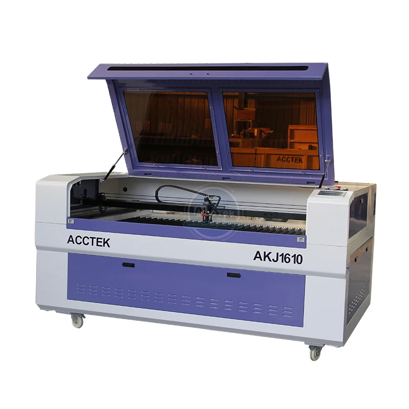 

Конкурентоспособная цена 1610 машина для лазерной резки древесины с лазерной трубкой Reci CO2