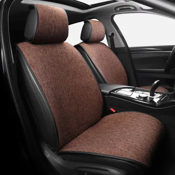 Flax car seat cover 5 seats for BMW Audi Honda CRV Ford Nissan VW Toyota Hyundai LEXUS Four-Door Sedan&SUV
