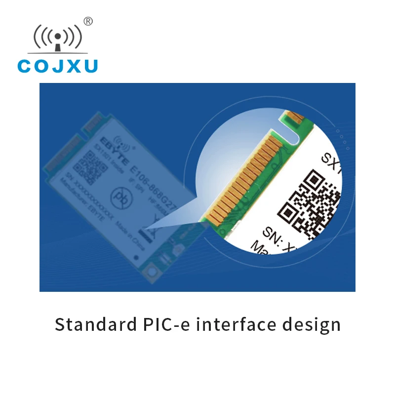 Модуль связи LoRa SX1301 Gate way 868 МГц SPI интерфейс радиочастотный модуль беспроводной
