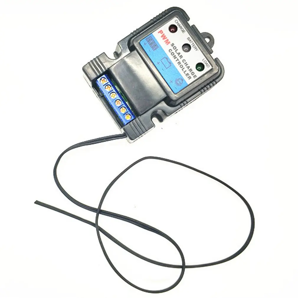 Контроллер заряда автомобильной солнечной панели 6 в 12 В 5 А регулятор