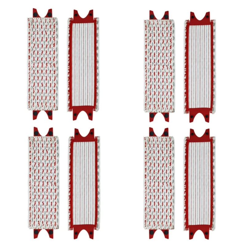 

8 шт., сменные насадки для швабры из микрофибры