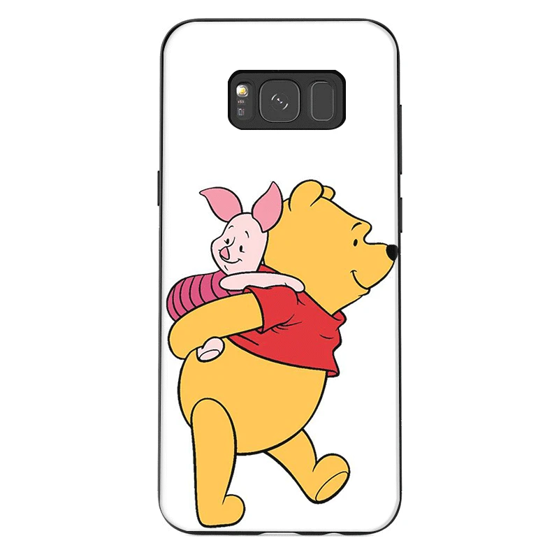 Мобильный чехол для телефона из термополиуретана для samsung Примечание 10 8 9 S6 S7 край S8 S9 S10 S10E плюс M10 M20 M30 M40 крышка "Винни-Пух"
