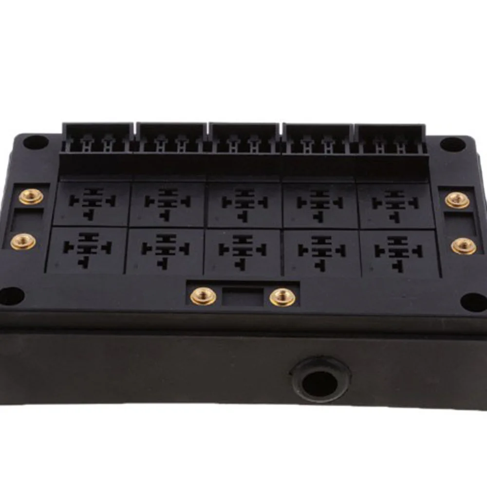 18-ходовой держатель предохранителя + 10-ходовой релейный сокет пыленепроницаемый