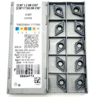 Токарный инструмент DCMT11T308 SM IC907 IC908 Высокоточный твердосплавный инструмент для обработки деталей вращения вставить токарные инструменты Tokarnyy Поворотная лопасть dcmt 11T308