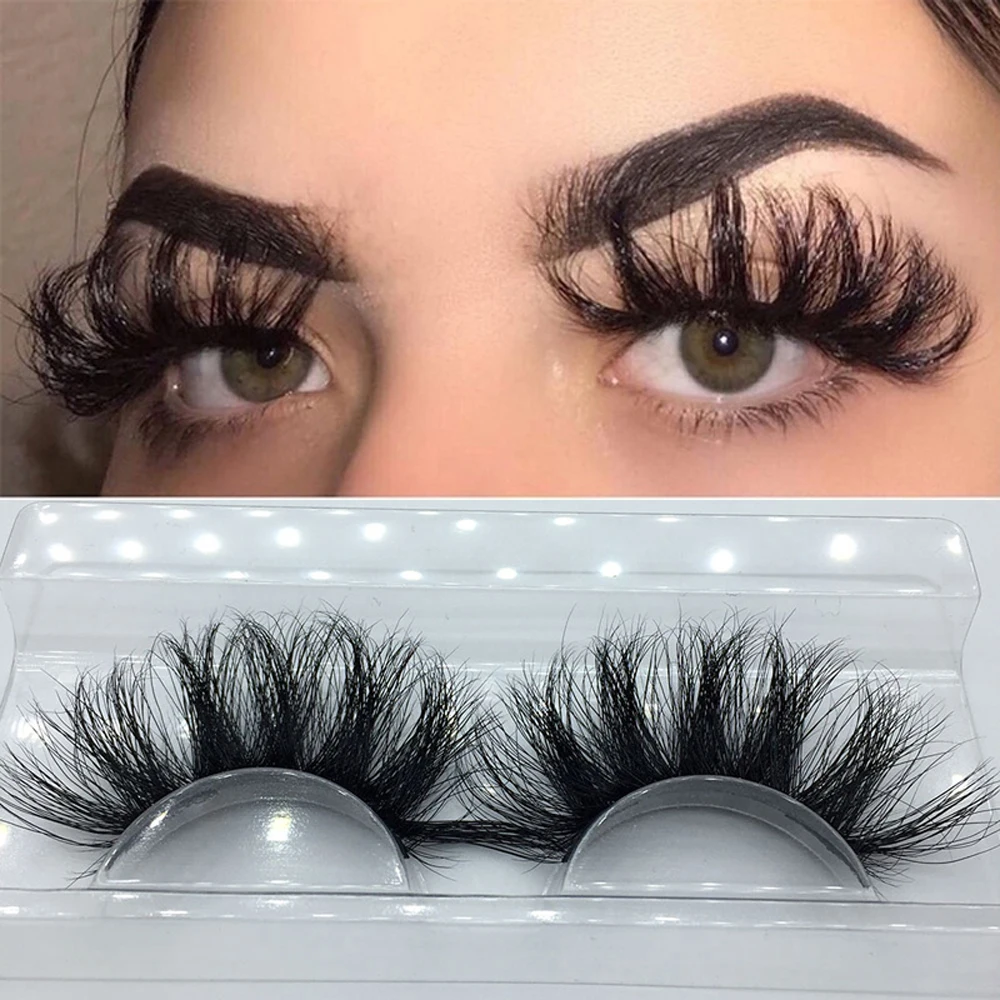 

3d Mink Lashes Wholesale 25mm Mink Eyelashes Fake Natural Eyelashes 25mm Fluffy Bottom Mink Eyelash Lash Packaging Eye