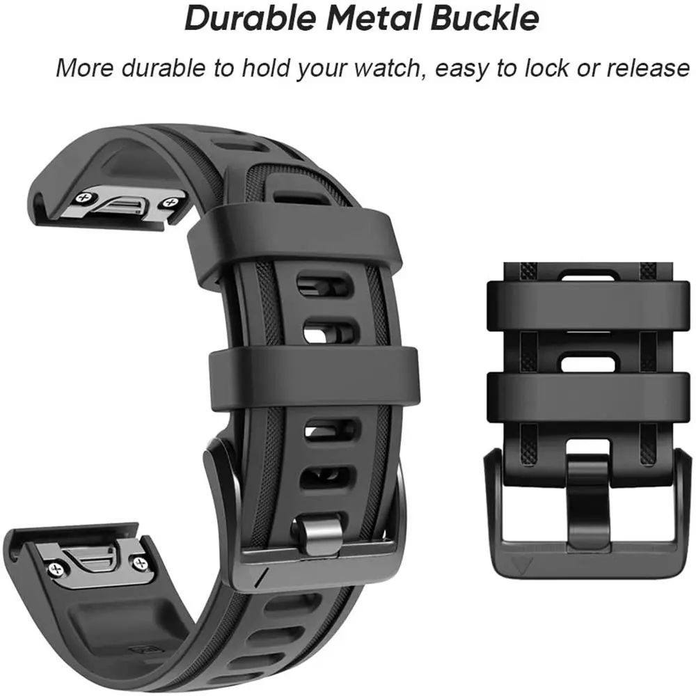Совместимость с Garmin Fenix 6S Pro плечевой ремень 20 мм экипажа шеи свитер мягкий