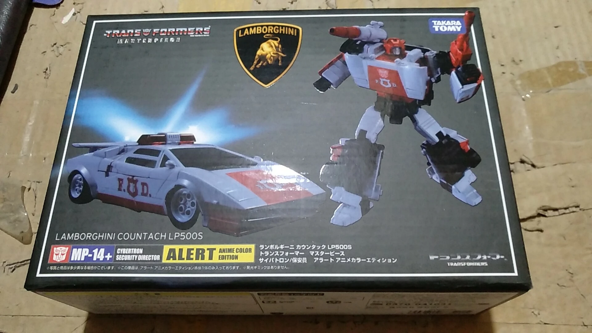 

TAKARA TOMY Transformers MP14+ Red Alert Autobot Member Action Figure Deformable Collection Toys Gift