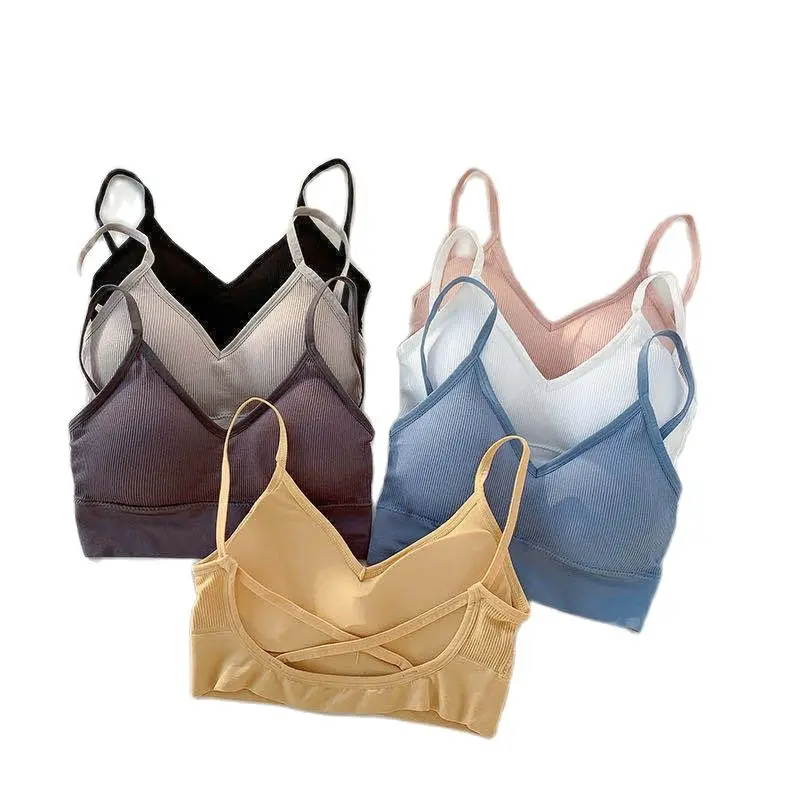 

Top Women Tube Beauty Back Bralette Big U Seamless Wrapped Bra for Girls Woman Underwear Sexy Lingerie Push-up Bras топ женский