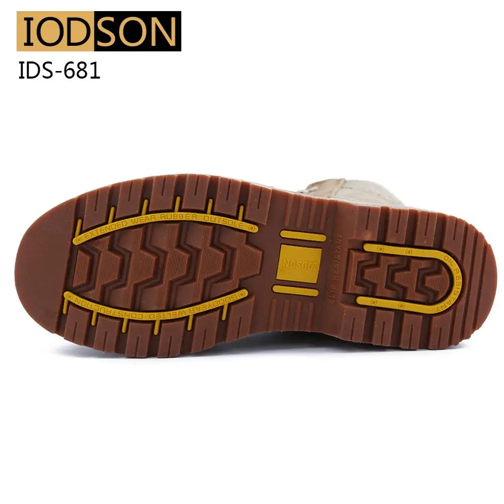 Мужская обувь Сезон осень-зима Модная мужская Ботинки Размеры 36-46 Военные