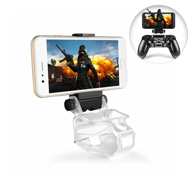

Cell Mobile Phone Stand For PS4 Controller Mount Hand Grip For PlayStation 4 Gamepad For Samsung Huawei Clip Holder Universal